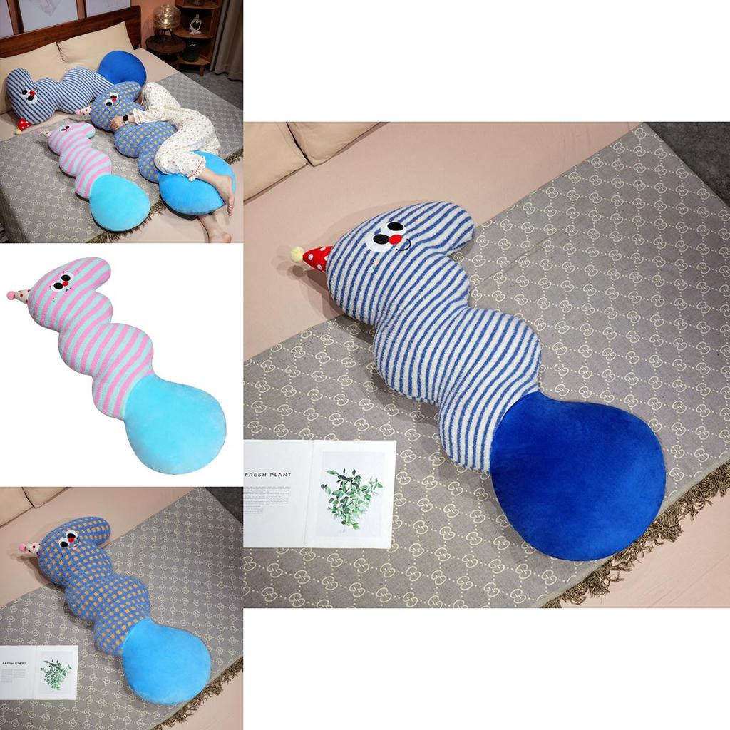Cartoon Wave Pillow With Plush Cover For Girls Side Sleep Comfort