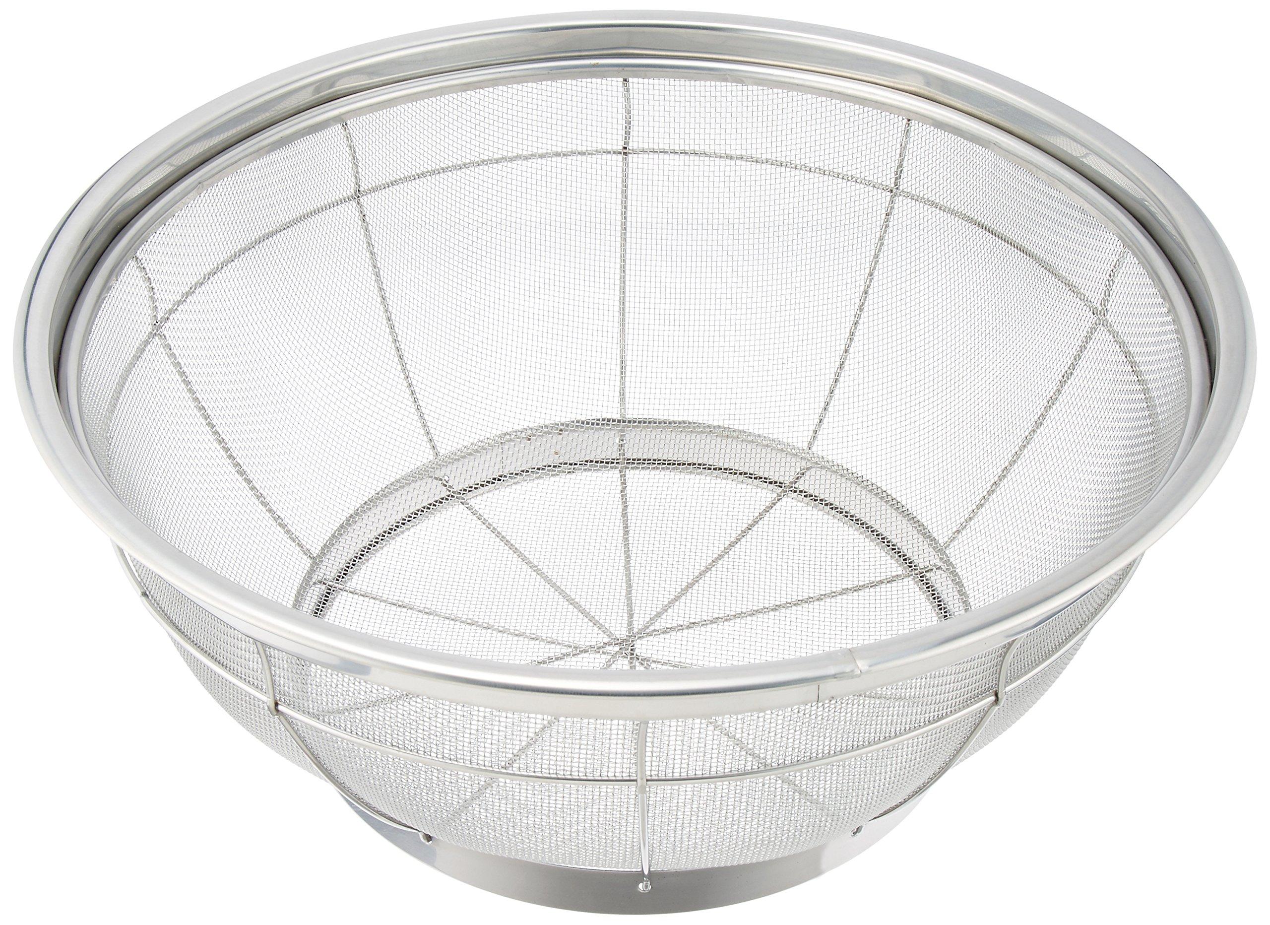 

Endo Shoji Коммерческий мелкий дуршлаг НОВЫЙ Mammoth 40 см Нержавеющая сталь Сделано в Китае AZL4340