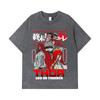 275 GSM Washed T-shirts 100% Cotton Record of Ragnarok V1 Thor Print Unisex Heavy Cotton T Shirt