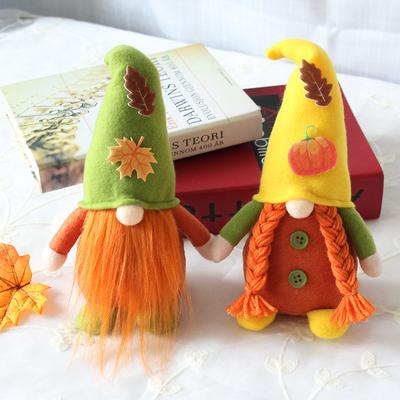 Thanksgiving Autumn Doll Creative Gnome Faceless Doll Ornament Harvest Festival Gifts