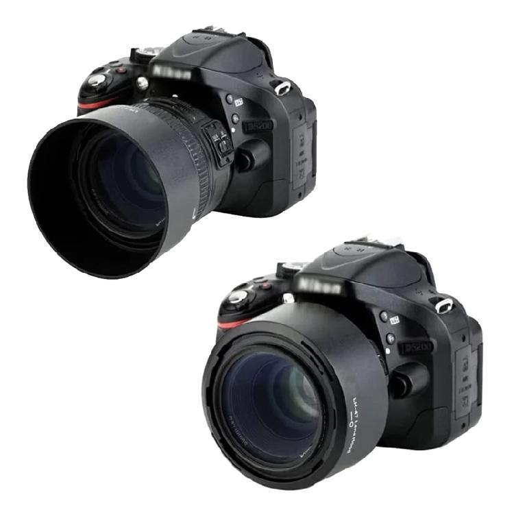 HB-47 Lens Hood Reversible Camera Lente for Yongnuo AF50mm/1.8G Prime Lens