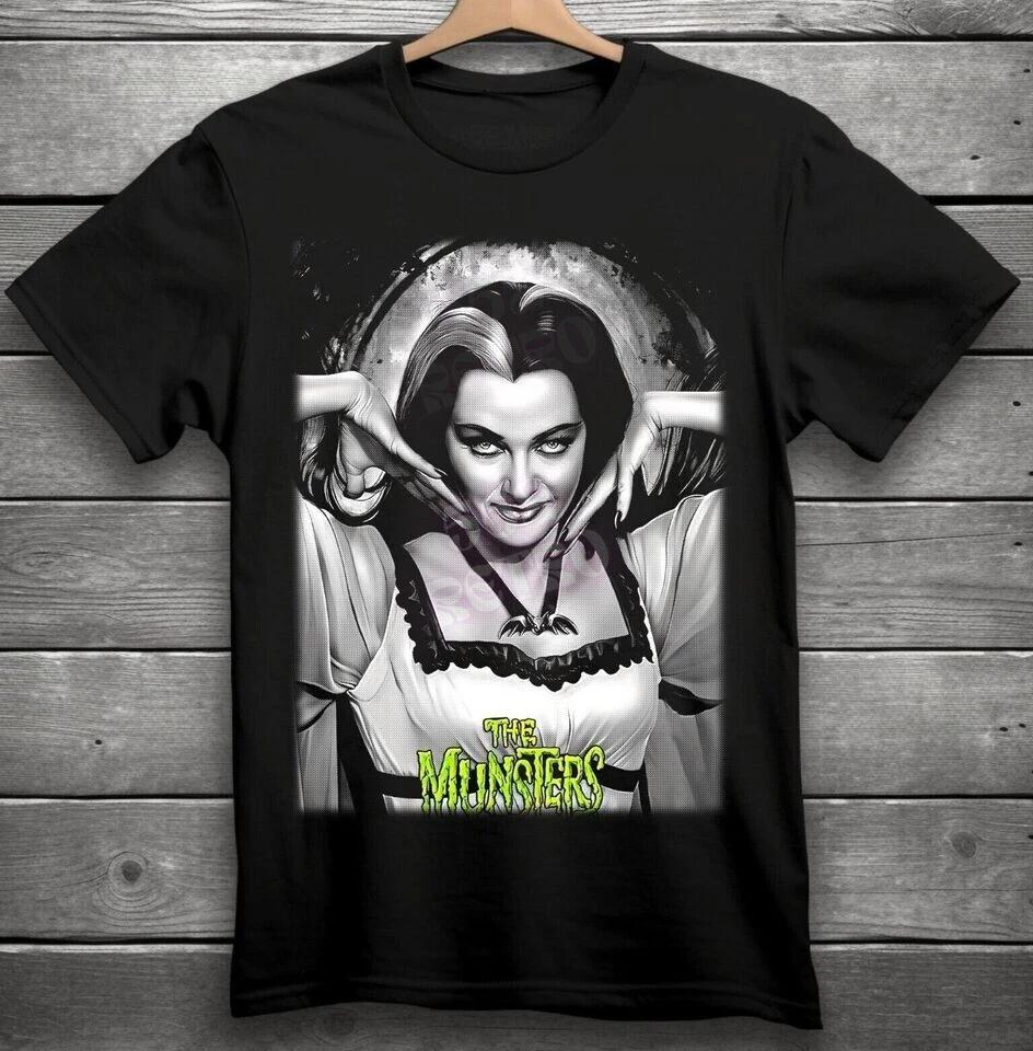 

Lily Munster Horror T-Shirt Black S-3XL L