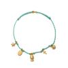 Hot Selling Popular Color Rope Necklace Ocean Small Fish Stainless Steel Pendant High Quality Color Necklace Fashion Items