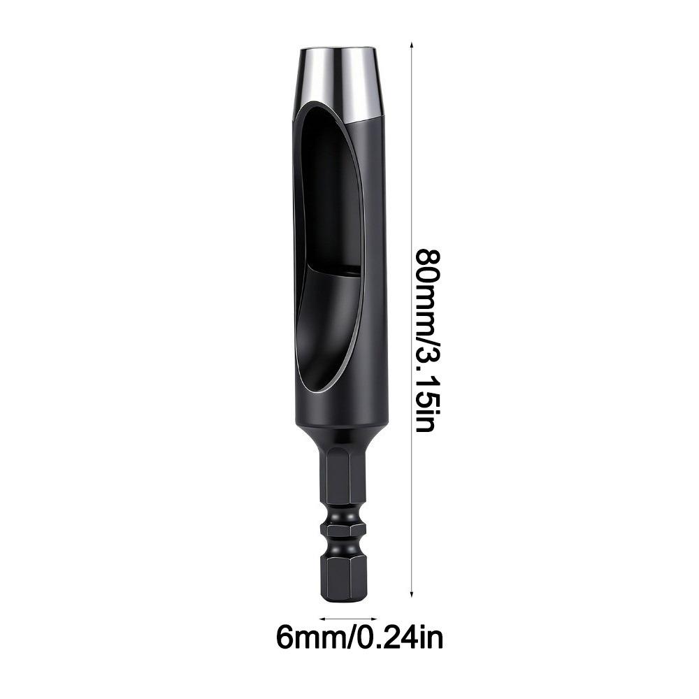 DIY Electric Belt Punch Portable Leather Hollow Hole Punch Plasterboard Circular Perforation