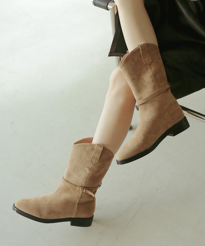 Fri Fla Ljh5006 Belt Middle Boots _ 2Colors