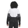 Adidas JSY10 Colorblock Double Knit Track Seasonal Loose Five Size Women's Jacket, Sportswear, Fit, Black/White/Grey (IM8716), J/M