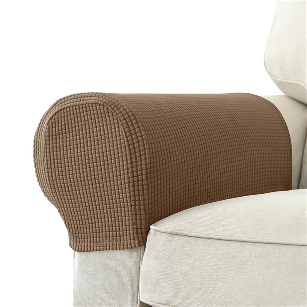 Stretch Sofa Armrest Cover Chair Arm Covers Protectors Pack of 2 Comfortable Sofa Armrest Slipcovers Armchair Covers