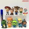 Toy Story Mini Figures Set Gashapon Collectible Model Ornaments