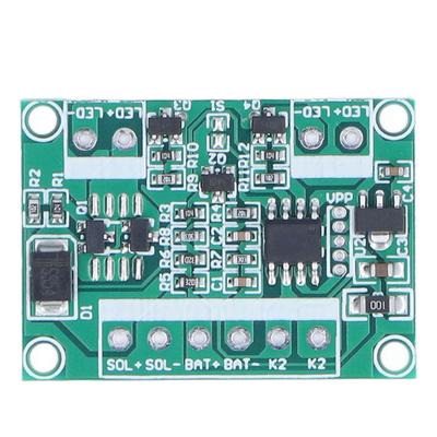 Circuit imprimé de commande pour lampe solaire de pelouse 6 V 12 V, clignotant jaune alternatif 3,7 V, voyant d'avertissement lent