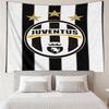 1PC Juven-tus Football Club Printed Tapestry Room Decoration Wall Hanging for Living Room Bedroom, dormitory, Birthday and Christmas gifts