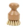 Exquisite Beech Wood & Sisal Dishwashing Brush with Short Handle for Kitchen Cleaning