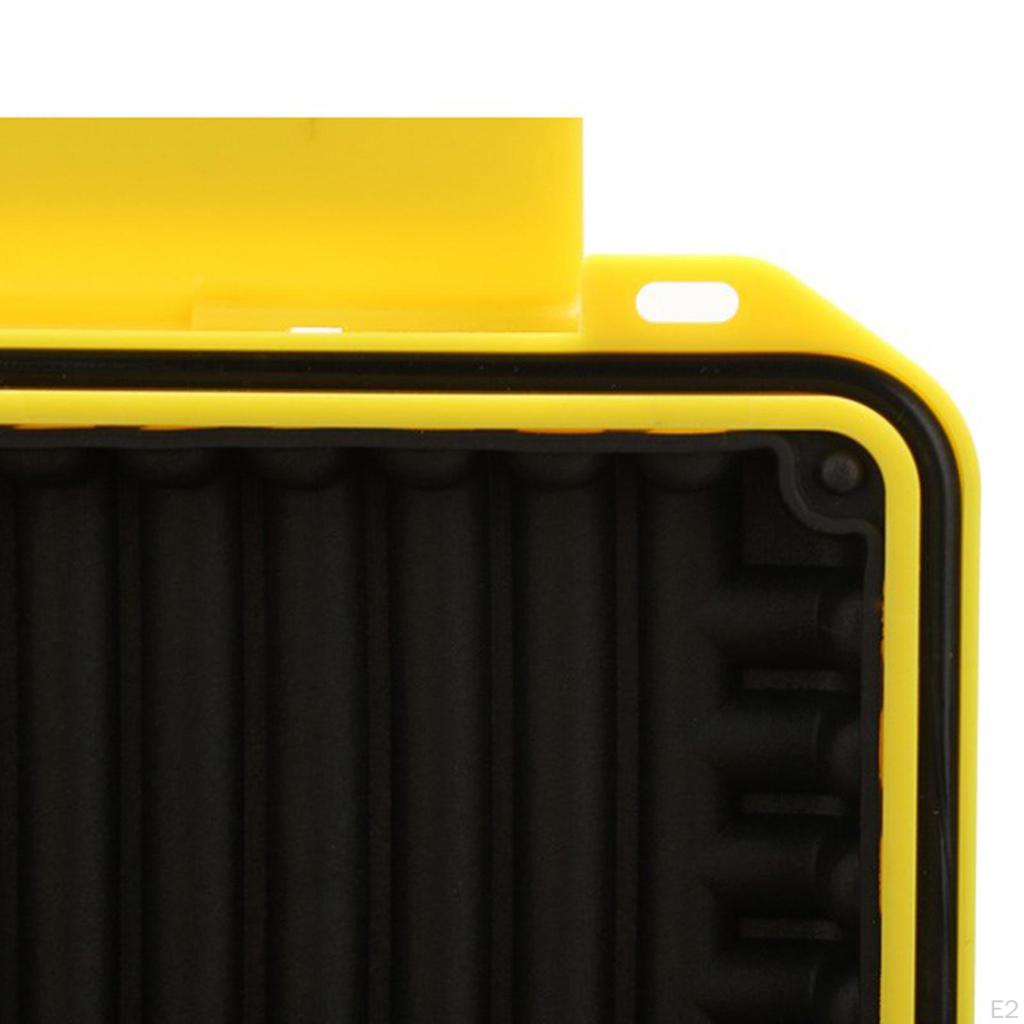 Anti-Pressure Shockproof Container Box Plastic Dry Storage with Foam Floating Case for