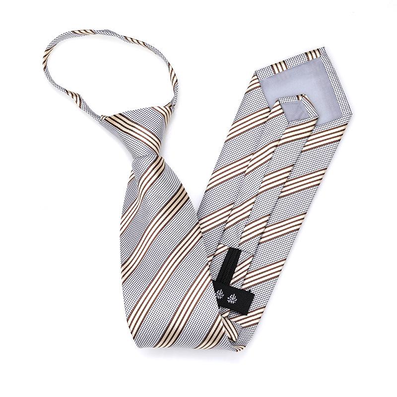 Black Zipper-Free Lazy Blue Men And Women Business Dress Interview To Work Groom Wedding Korean Version Narrow Tie