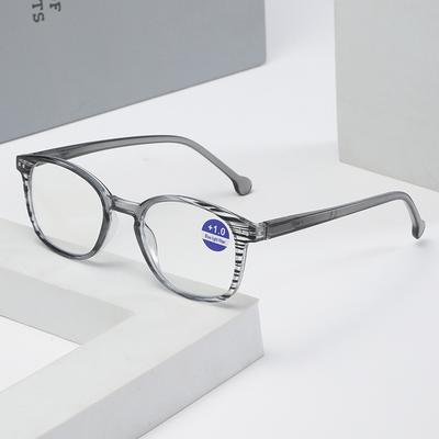 Anti-Blaulicht Lesebrille Trendige Brille Federbügel Hohe Definition Einfache Lesebrille