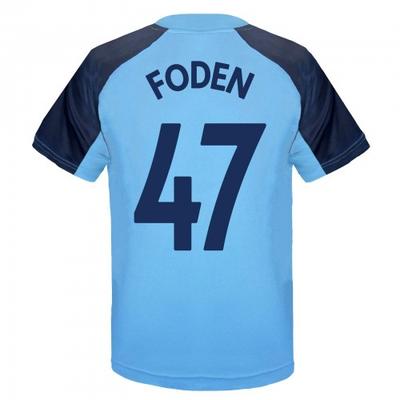 Manchester City FC Chłopięca koszulka poliestrowa Foden 47
