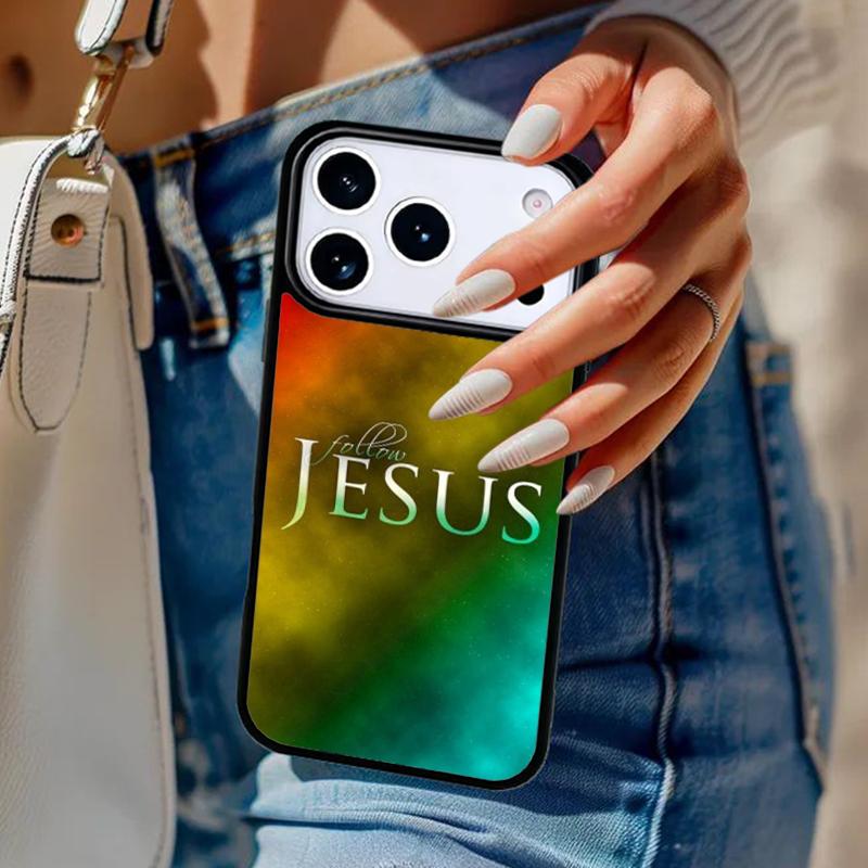 

Bible Jesus Christ Christian Quotes Phone Case For iPhone 17 Air 14 15 13 12 Max Cover For Apple 16 16e 11 Pro Max Plus iPhone 15pro