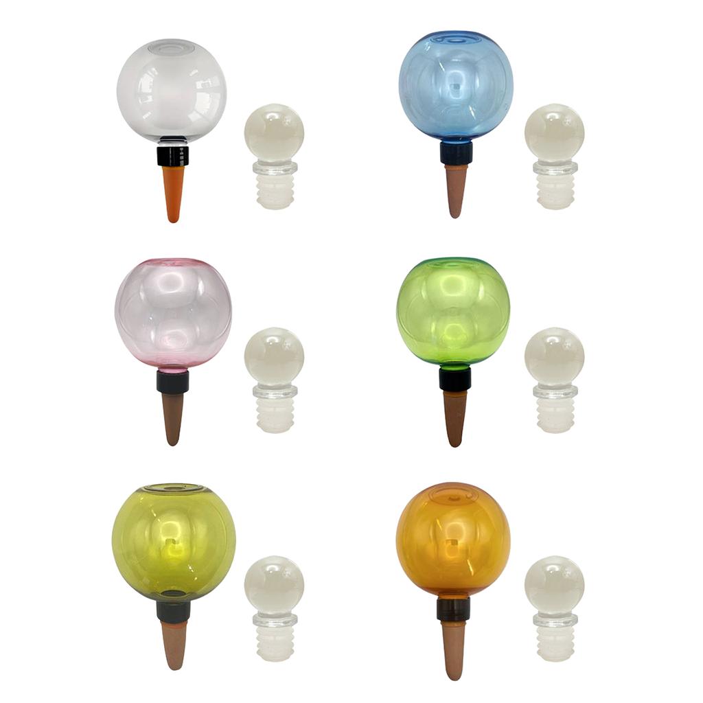 Plant Watering Devices with Covers Garden Water Device Plastic Water Bulbs for Automatic Drip Irrigation Indoor/Outdoor