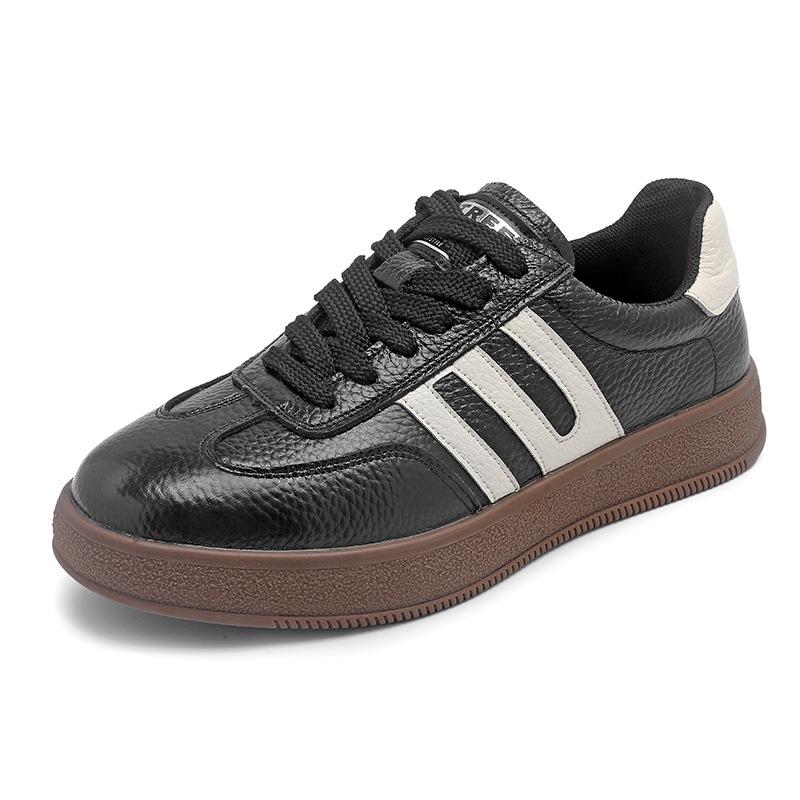 New Spring Versatile Thick Baseplate Shoes Casual Shoes Little White Shoes Women's Comfortable Flat Bottom Men