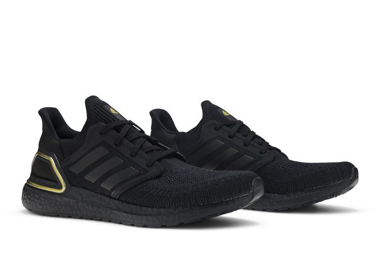 Men's Sneakers adidas Ultra Boost 20 Core Black Gold Metallic Core Black/Core Black/Gold Metallic
