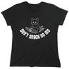 Don't Snack On Me Sarcastic Novelty Graphics Funny Womens T-Shirt