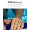 Smart Ring R10 Gesture Control Heart Rate Body Temperature Blood Oxygen Sleep Monitor 5ATM Waterproof Multi Sport Smart Ring