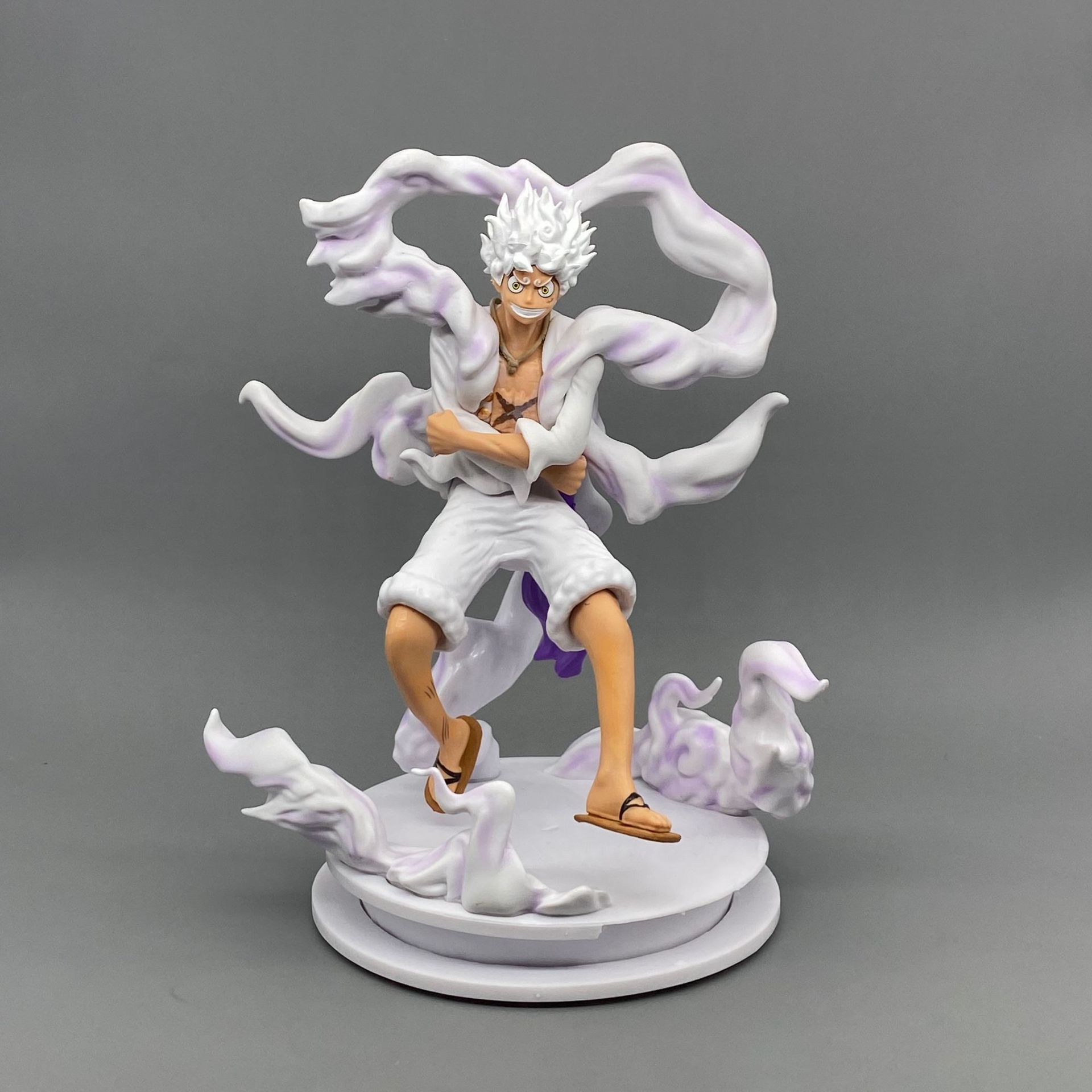 

One Piece Ручной работы Luffy Fifth Gear Sun God Nika Form Wano Country Ornament Model