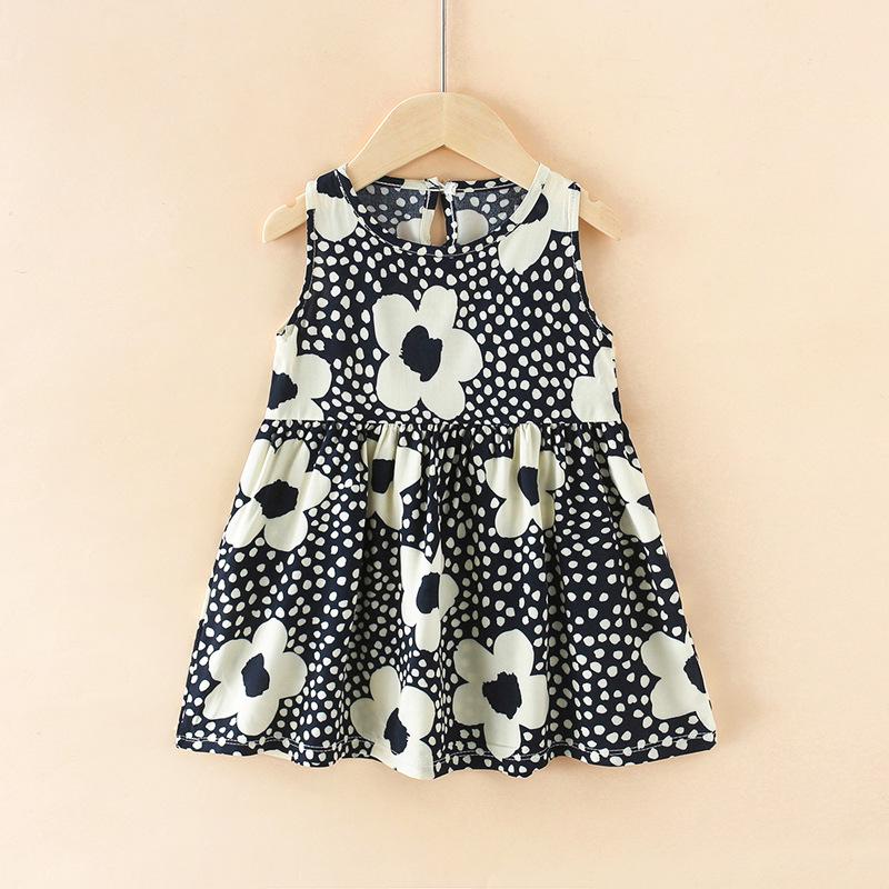 Girls' Summer Cotton Gauze Dresses & Pajamas: Children's Beachwear & Princess Skirts