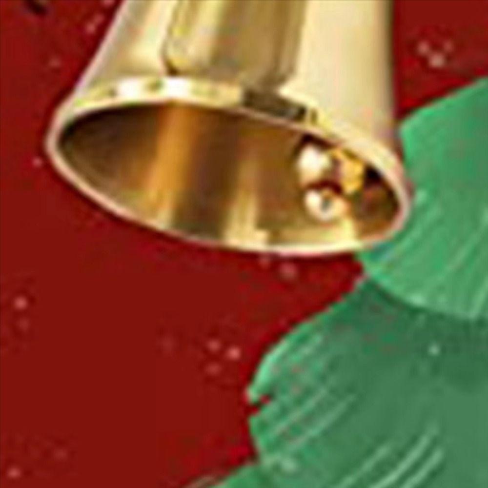 Vintage Solid Brass Call Bell Manual Operation Hand Cranked Bell  Early Learning
