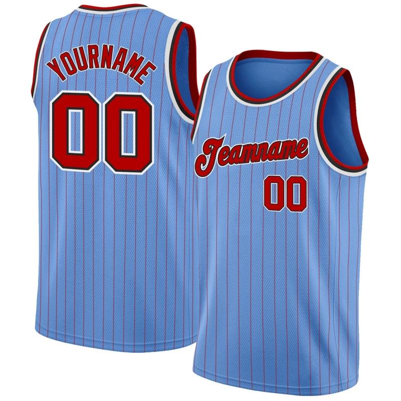 Canottiere Personalizzate con Nome e Numeri Uomo Strisce Colorate Maglie da Basket Estive Sportive Girocollo