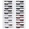 BRI4  2Pcs Biturbo 4matic Logo Letters Car Fender Emblem Badge Sticker For Mercedes Benz C43 E43 GLE43 GLC43 AMG W205 W213 Accessories