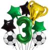 Football Champion Trophy Balloon Set World Cup Themed Party Decoration Children'S Birthday Party Photo