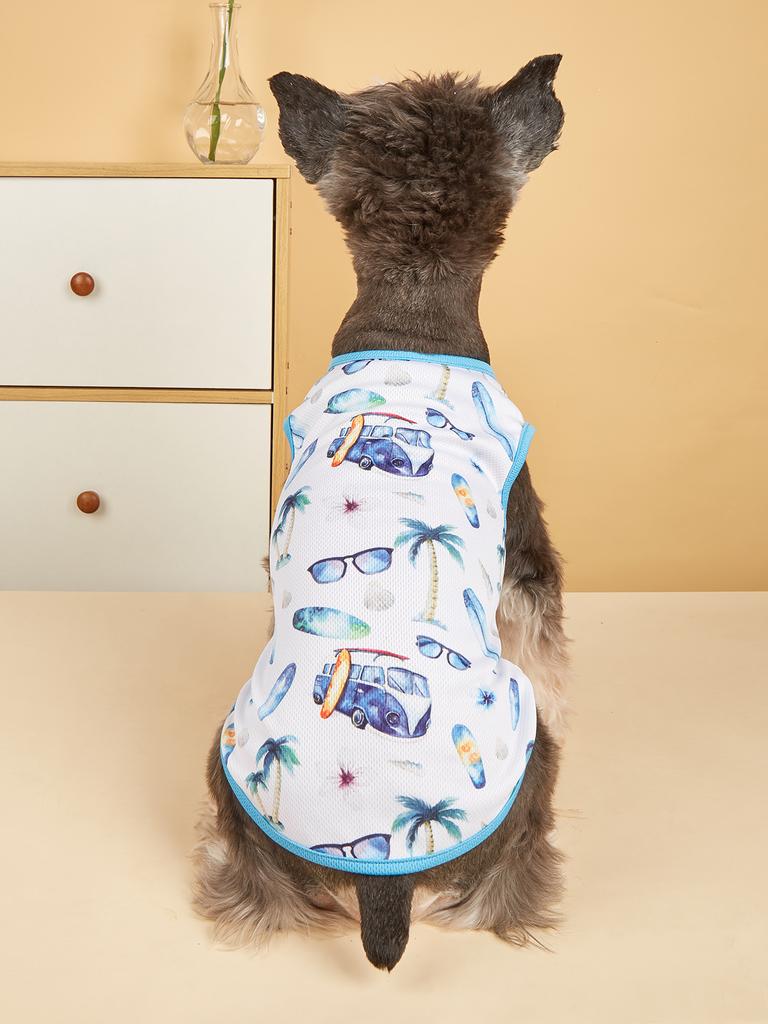 Dog Dress Pup Dog Vest,Soft Basic Clothes for Small Medium Boy Girl Cats Attire Spring Summer for Bulldog Pomeranian