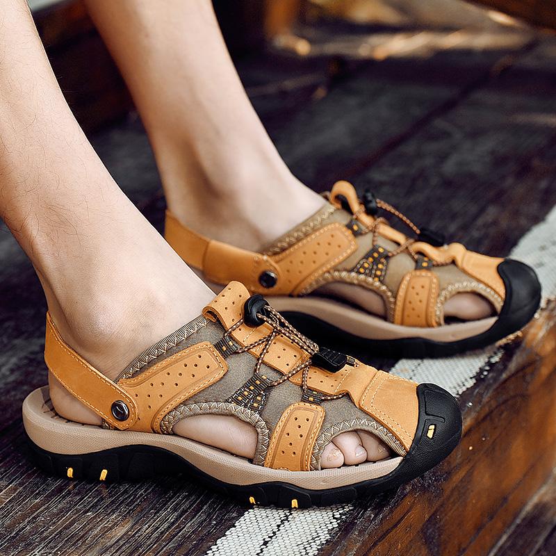 Fashion Outdoor beach sandals Trendy classic high-quality style design Comfortable walking on the streets Daily casual business shoes