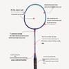 Leikesi LX-506 Iron Alloy Badminton Racket Pair