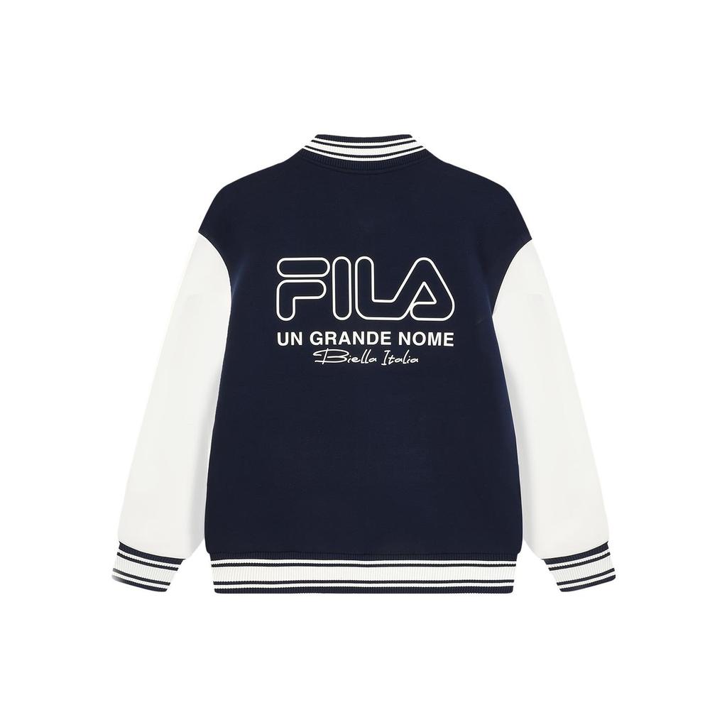 Fila Baseball Jacket Men's Dark Silent Blue F11M349501R-DB
