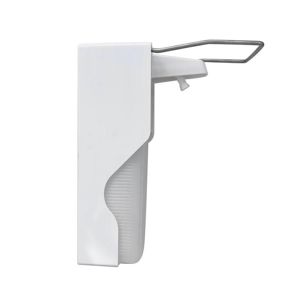 

Wall Mounted Soap Dispenser, 1000ml Manual Soap Dispenser Elbow Pressure Shower Gel Liquid Dispenser Holder for Home 1000ml