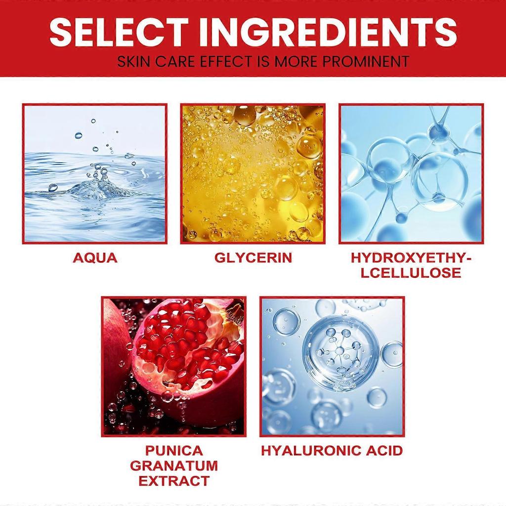 Begrenzte Zeit!!Eelhoe Granatapfel Aufhellendes Serum - Reduziert feine Linien, Feuchtigkeitsspendendes und Pflegendes Gesichtspflege-Serum