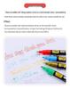 Guang Na 157 Double-Line Metallic Glitter Marker Set - 24 Colors