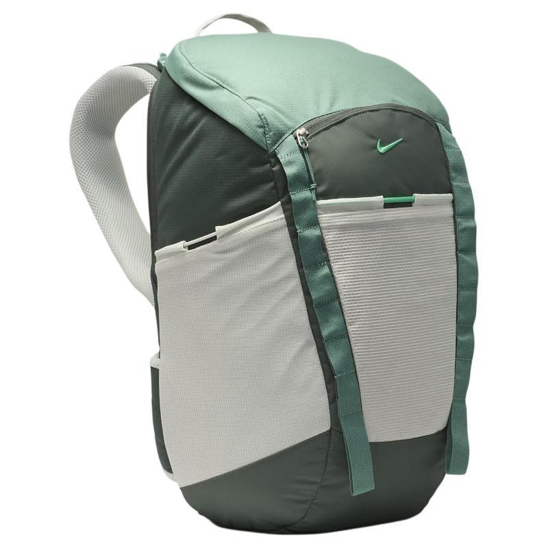 Nike Fabric Backpack Regular Unisex Vintage Green & Light Silver & Stadium Green Casual
