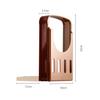 Coffee Color Toast Bread Slicer Rack - Household Cutting Tool for Baking