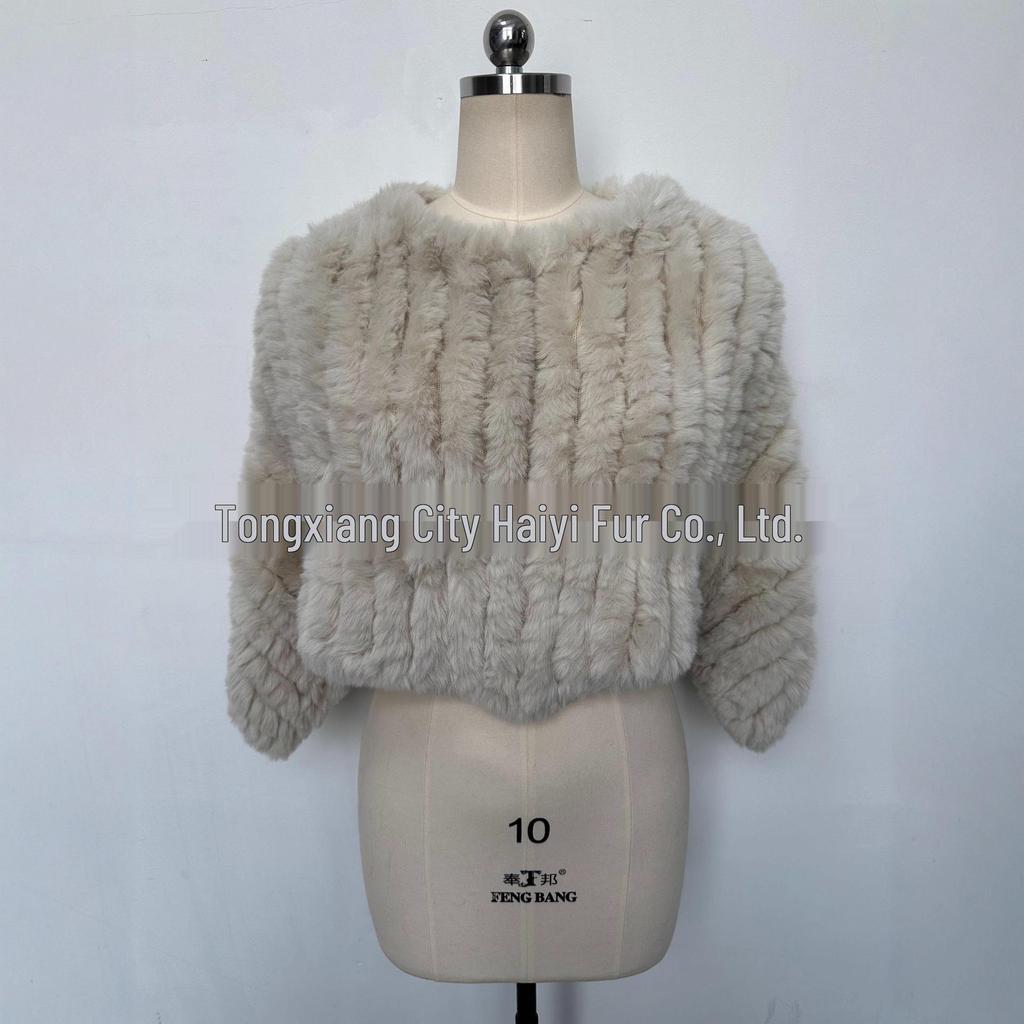Eco-Friendly Women's Faux Fur Warm Cape Shawl