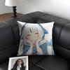 G-Gawr Guraa Anime Cushion Cover Natural Linen Organic Fabric Double-Sided Printing Sofa Home Decor Gift Pillow Case