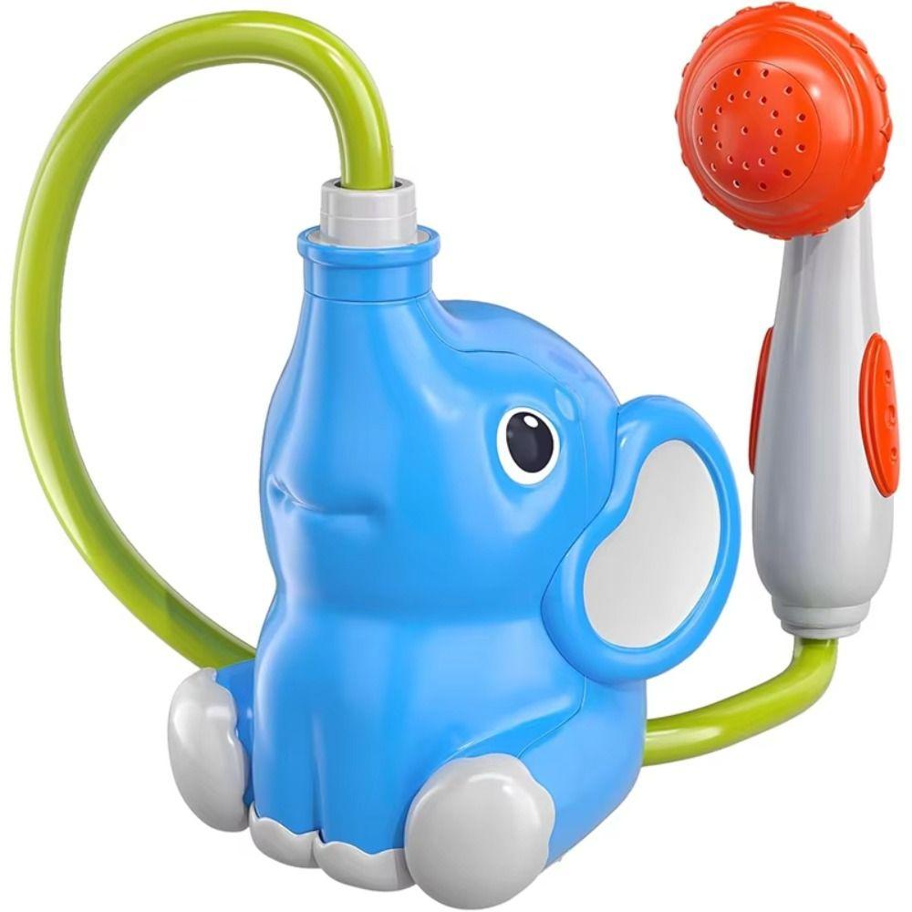 Watering Elephant Water Pump  Toy Sensory Play Waterfall Bathtub Toy  Pool Fun