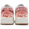Jordan Air Jordan 1 Abrasion Resistant Abrasion Resistant Low top Vintage Basketball Shoes Women's Ecru Red 553560-146(Team24-)