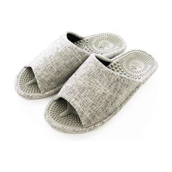 Okumura Slippers 3D Foot Reflexology Foot Stimulation Healthy Slippers Less Fatigue Comfortable