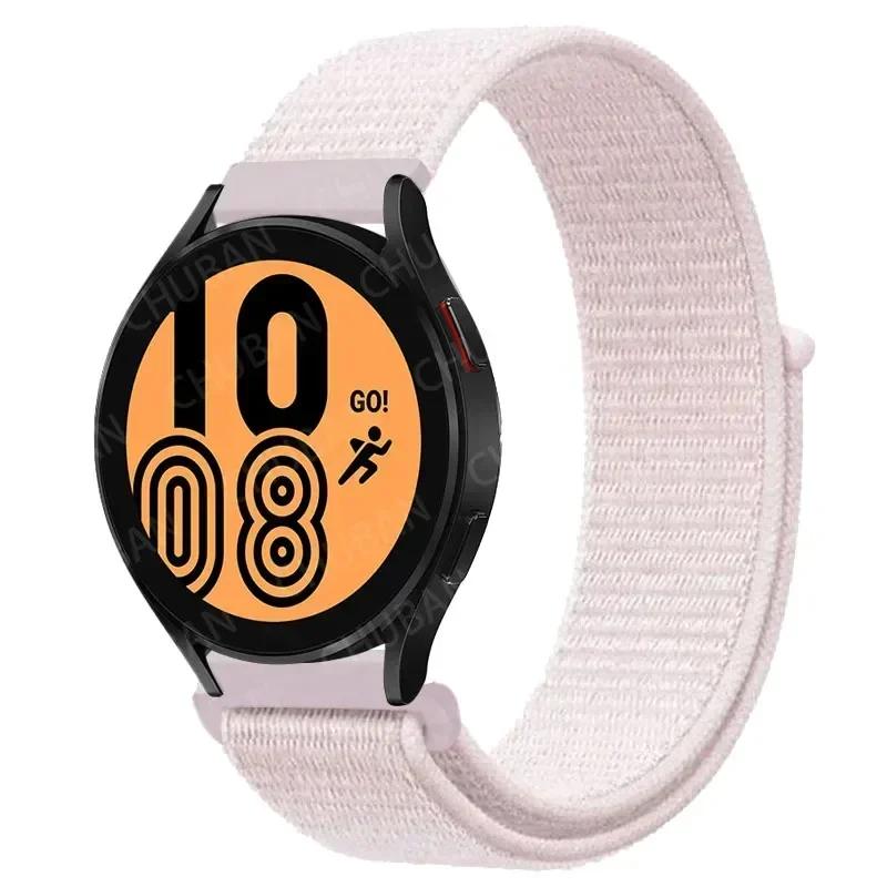 20mm/22mm Nylon Loop For Samsung Galaxy Watch 7/6/4/Classic/3/5/pro/Active 2 Sport Breathable Band Huawei Watch GT 4-3-2e Strap