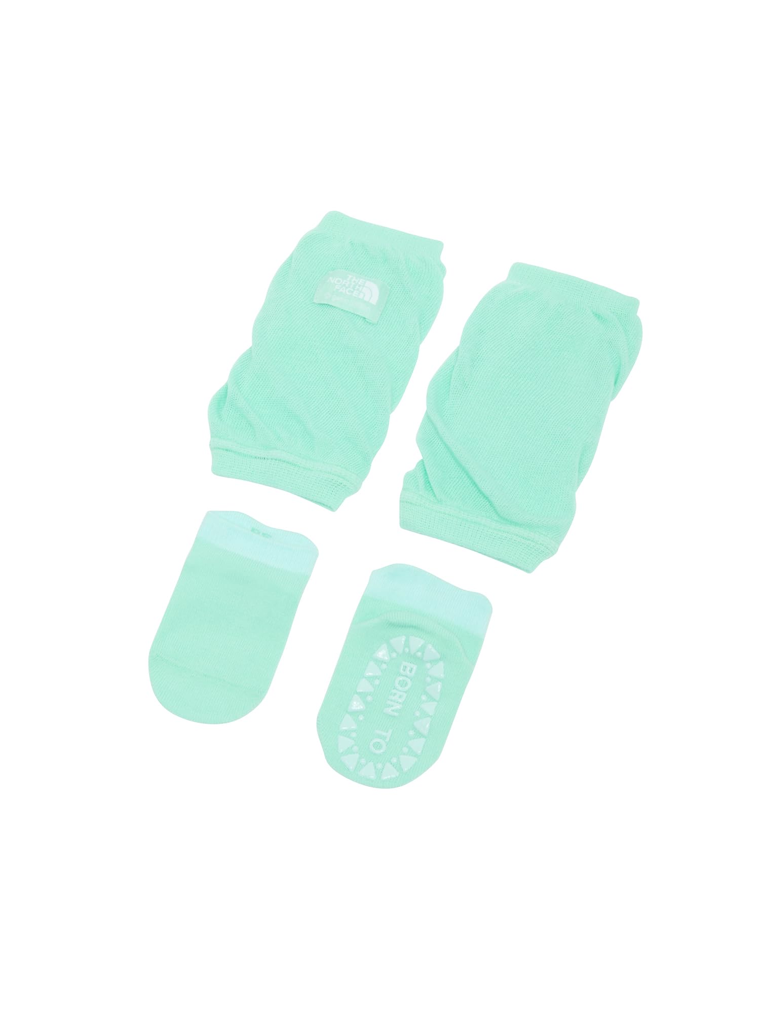 

The North Face Baby Leg Sunshade Leg Cover Sock Green Blue NNB82510 Covers, & Set, Lee,