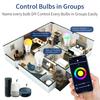 E27 Tuya WiFi Smart LED Light Bulb Smart Home RGB Dimmable Lamps Smart Life App Voice Control With Alexa Google Assistant Alice