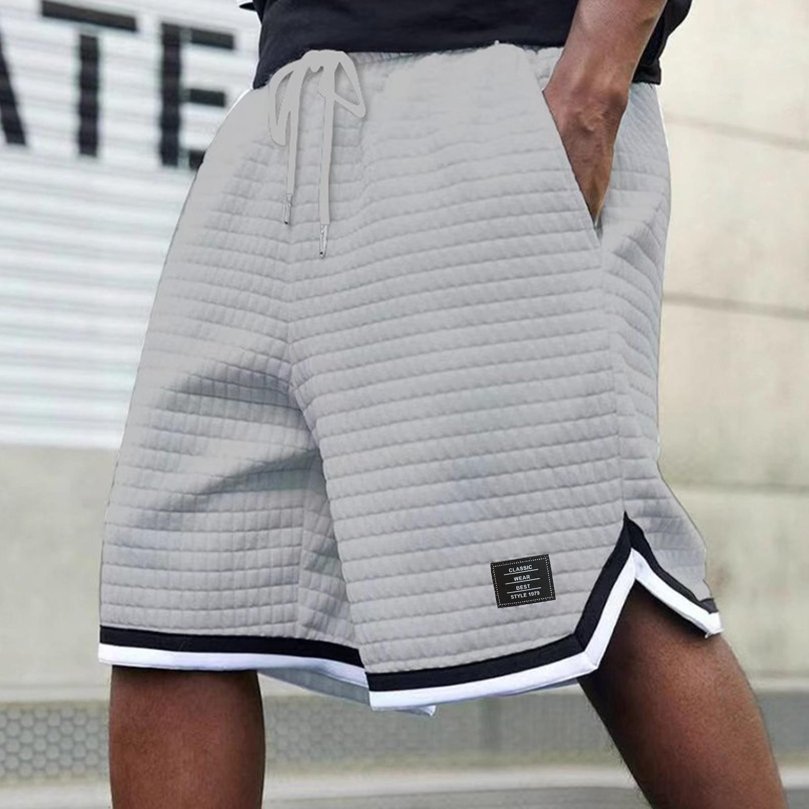 

Men s Srawstring Elastic Waist Checkered Shorts Men s Casual And Comfortable Shorts L