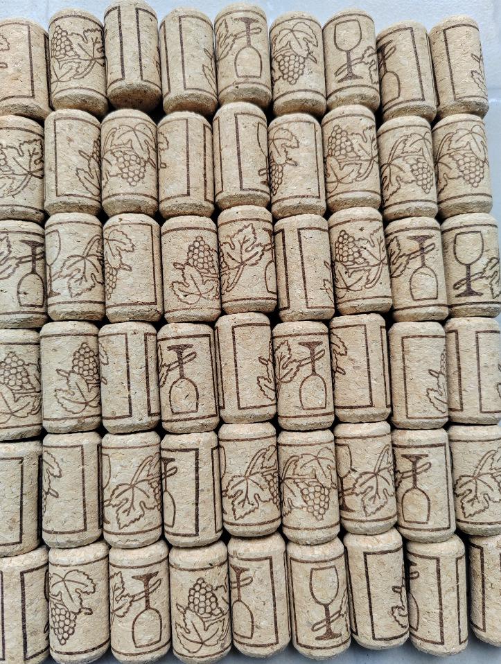 Hochdichte Natur-Synthetik-Korken für Wein- und Champagnerflaschen